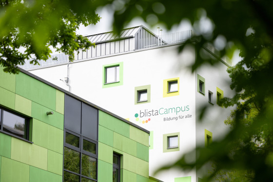 Astrid Wallmann besucht blista