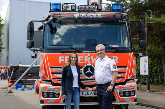 Hessentag 2026 Wallmann auf der Blaulichtmeile