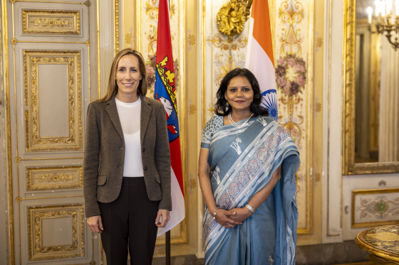 Delegation aus Indien im Landtag