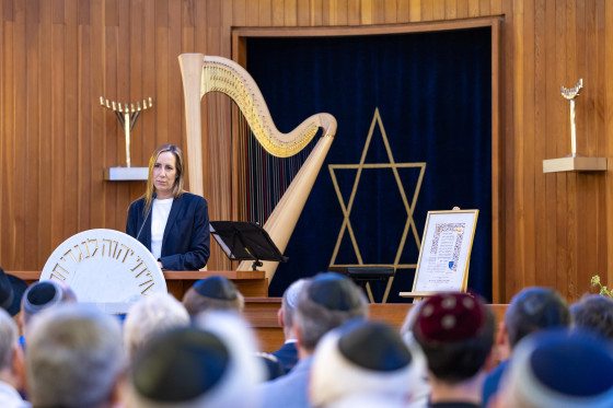 Auszeichnung Jüdische Gemeinde Wiesbaden an Astrid Wallmann