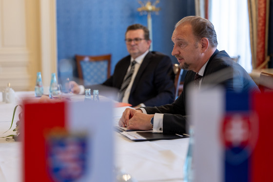 Antrittsbesuch des Botschafters aus der Slowakei