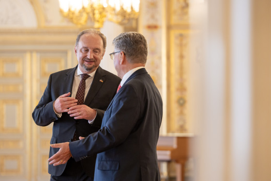 Antrittsbesuch des Botschafters aus der Slowakei