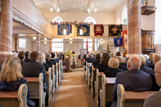 Trauergottesdienst für Norbert Kartmann