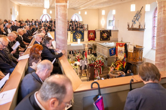 Trauergottesdienst für Norbert Kartmann