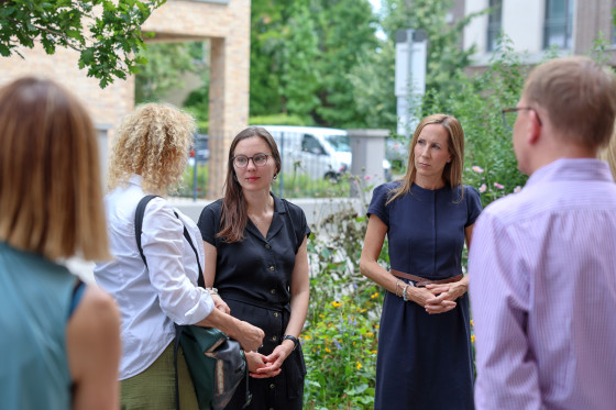 Besuch des Geschichtsorts in den ehemaligen Adlerwerken in Frankfurt