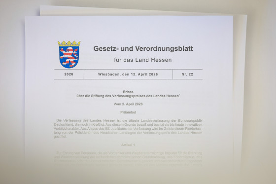 Erlass Verfassungspreis