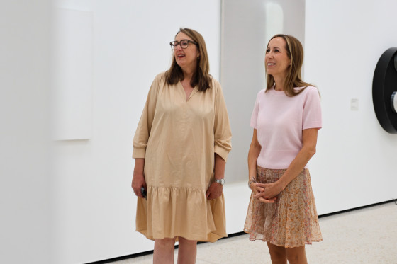 Landtagspräsidentin Astrid Wallmann besucht das Städel Museum
