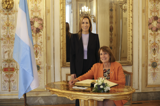 Antrittsbesuch der Botschafterin der Argentinischen Republik