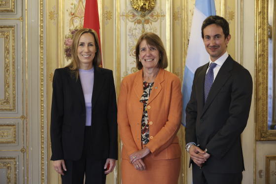 Antrittsbesuch der Botschafterin der Argentinischen Republik
