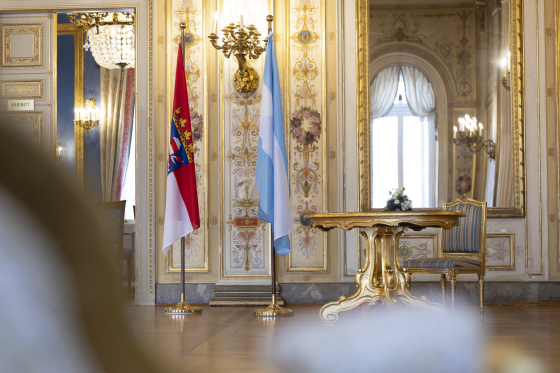 Antrittsbesuch der Botschafterin der Argentinischen Republik