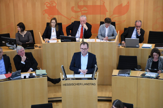 Frank Lortz auf dem Präsidentenplatz