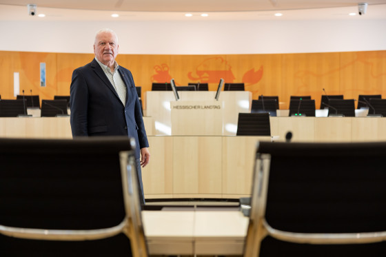 Frank Lortz im Plenarsaal