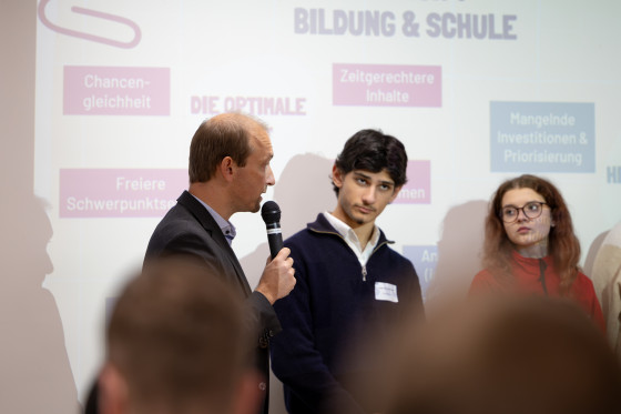 HOP! Landesjugendkongress Gespräch mit Abgeordneten